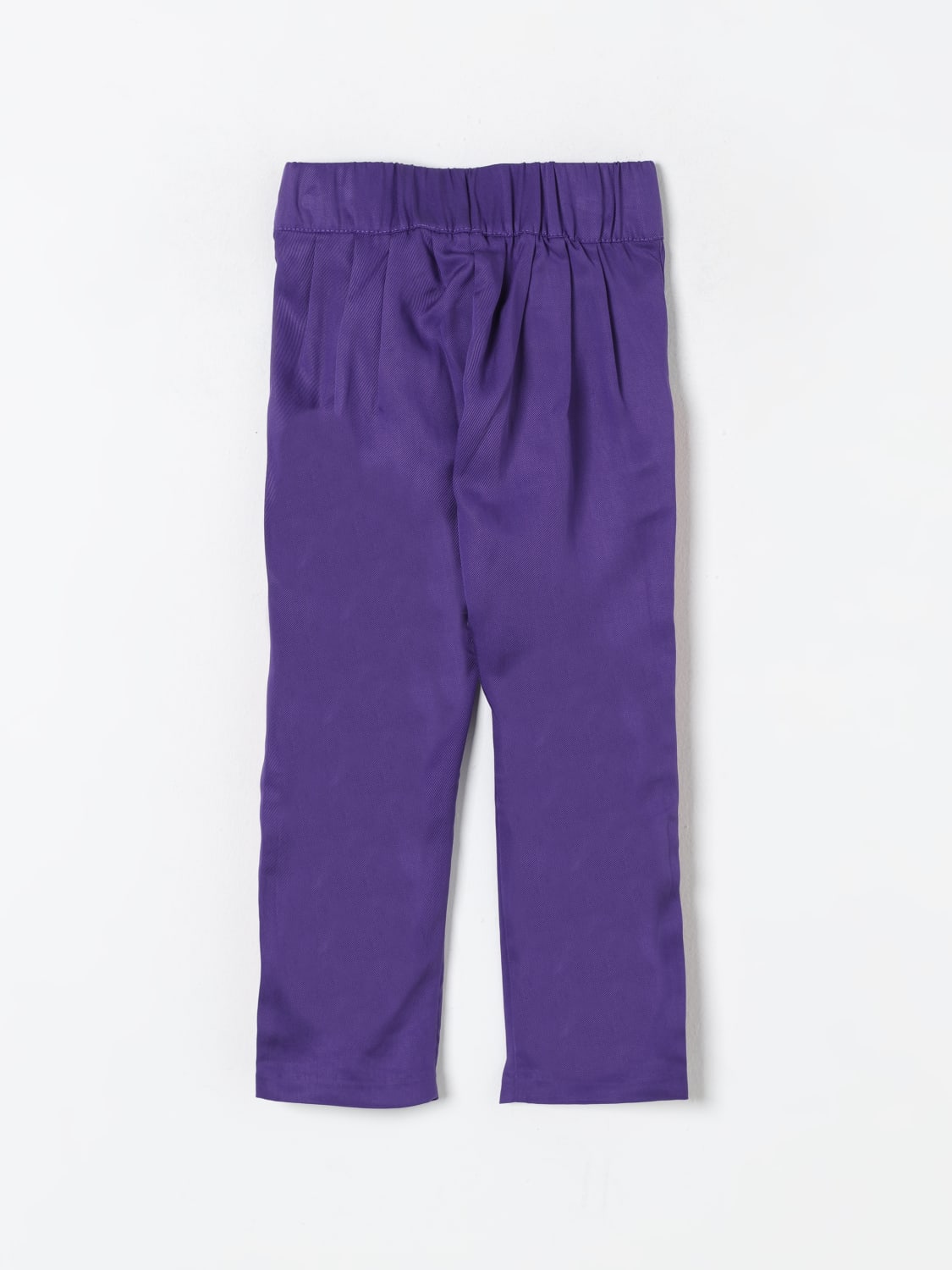 KARL LAGERFELD KIDS PANTALONE: Pantalone bambino Karl Lagerfeld Kids, Viola - Img 2