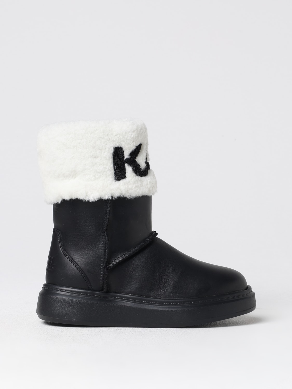 KARL LAGERFELD KIDS SHOES: Shoes kids Karl Lagerfeld Kids, Black - Img 1