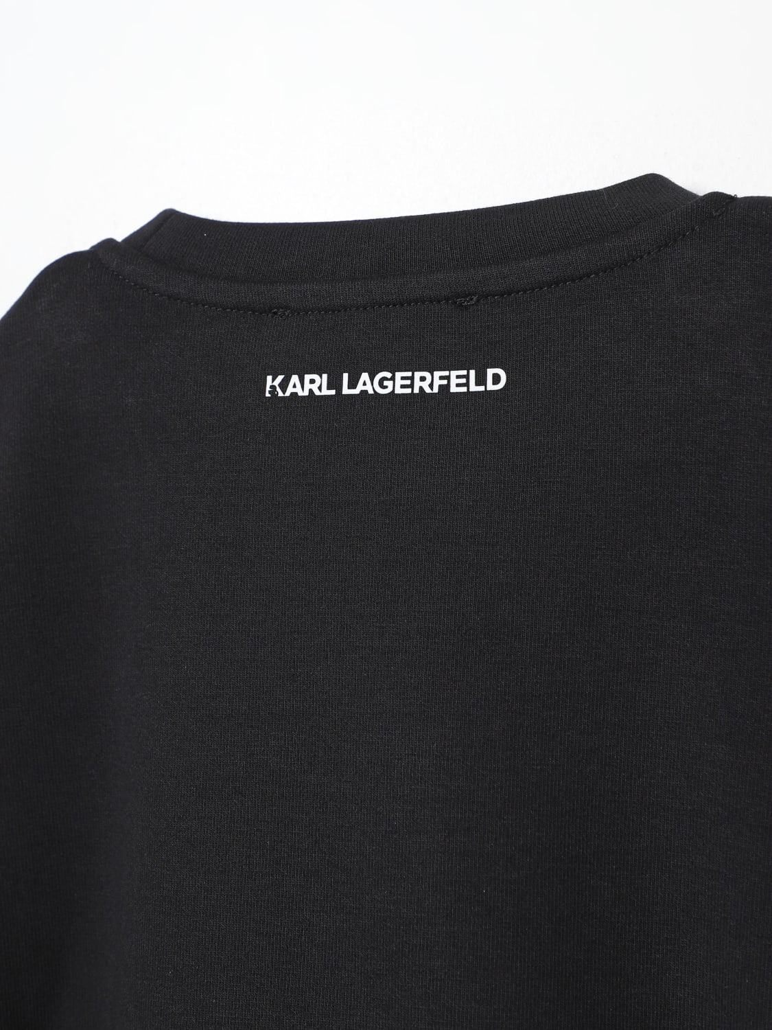 KARL LAGERFELD KIDS 스웨터: 스웨터 남아 Karl Lagerfeld Kids, 블랙 - Img 3