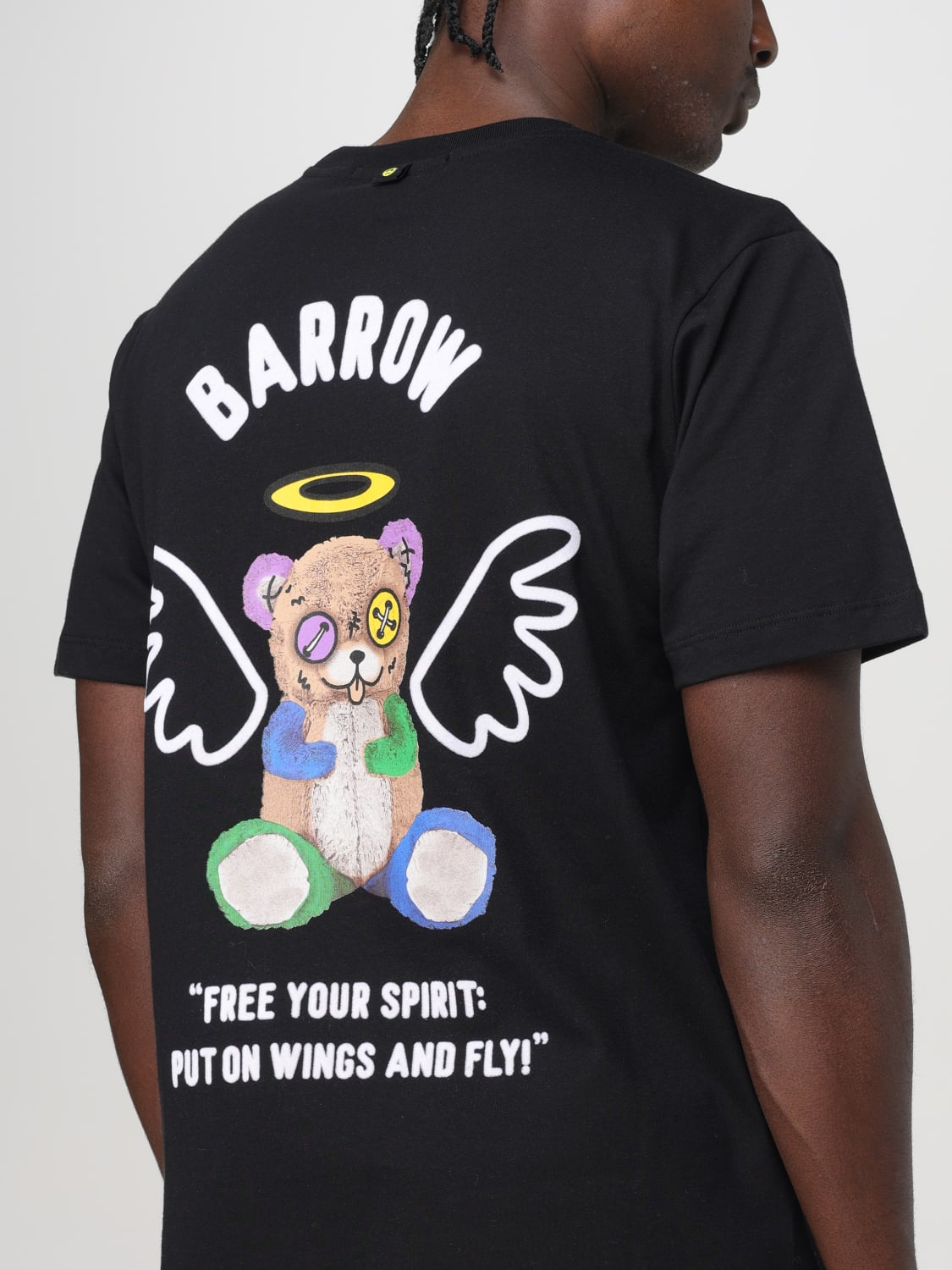 BARROW T-SHIRT: T-shirt men Barrow, Black - Img 3