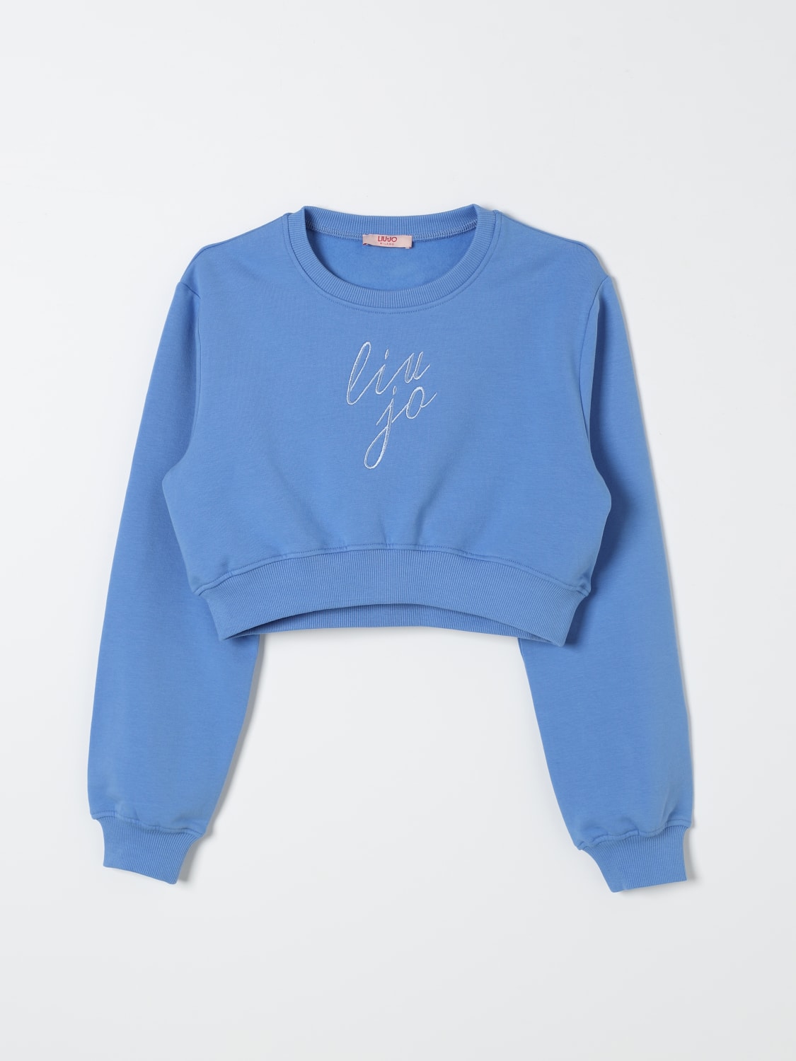 LIU JO SWEATER: Sweater kids Liu Jo, Blue - Img 1