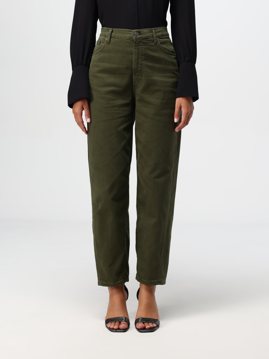 DONDUP PANTALON: Pantalon femme Dondup, Vert - Img 1