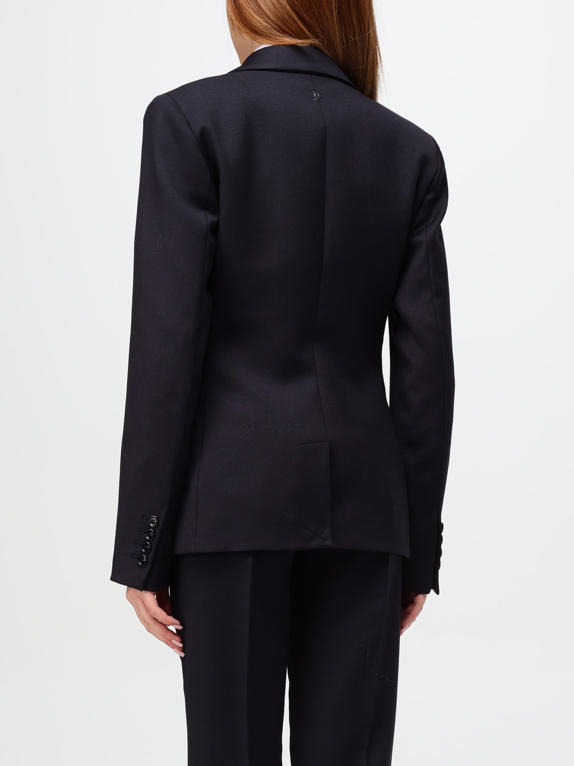 DONDUP BLAZER: Blazer a doppiopetto Dondup in lana vergine , Blue - Img 3