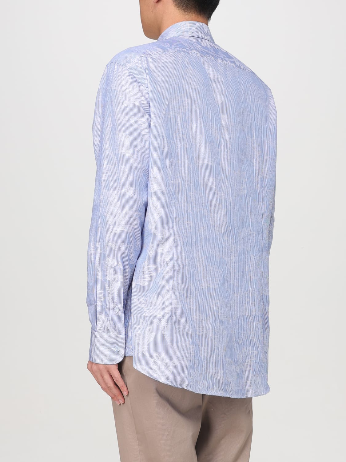 ETRO SHIRT: Shirt men Etro, Gnawed Blue - Img 3