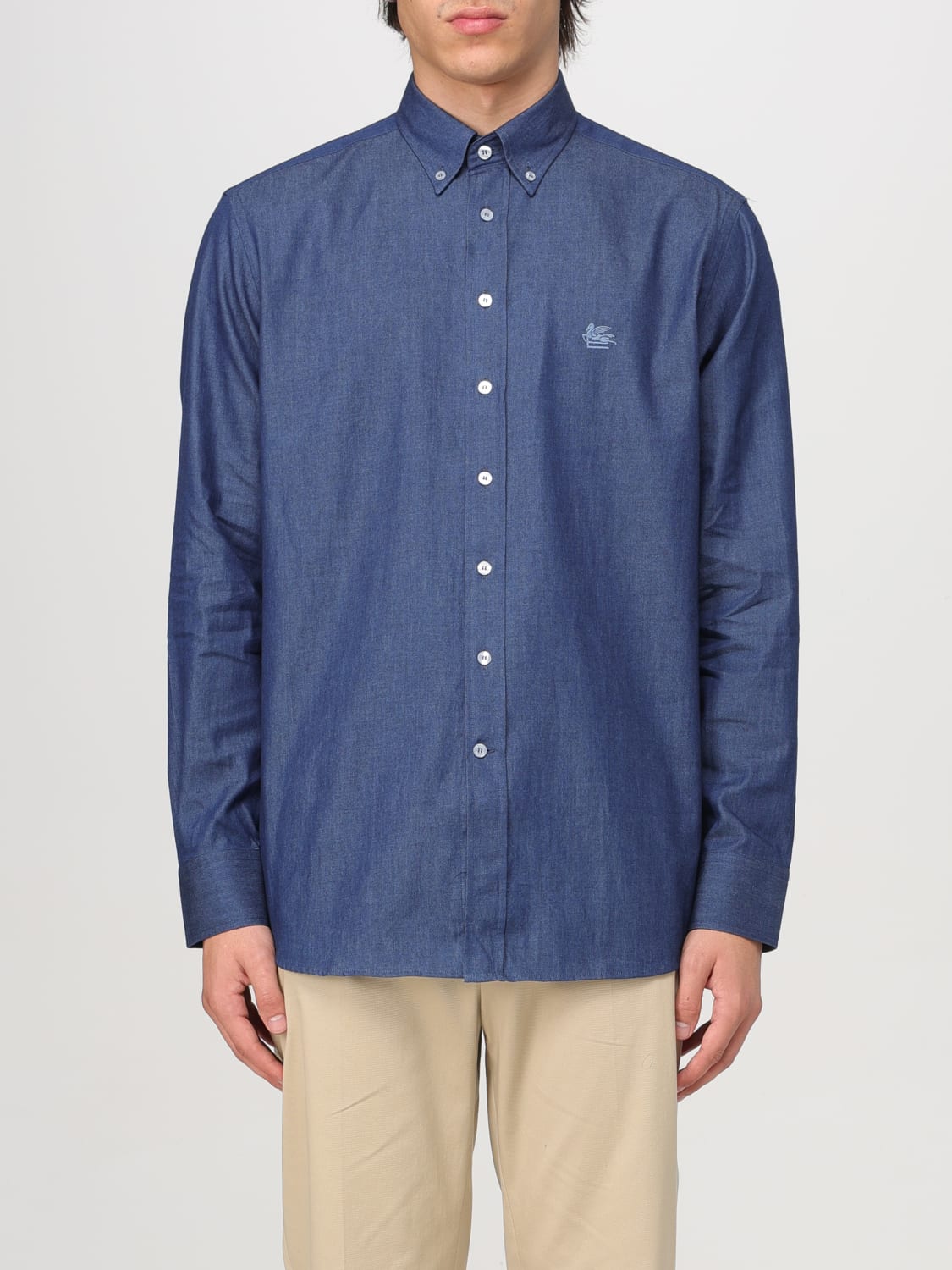 ETRO SHIRT: Shirt men Etro, Blue - Img 1