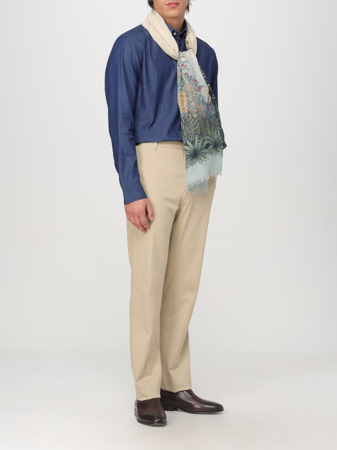 ETRO SHIRT: Shirt men Etro, Blue - Img 2