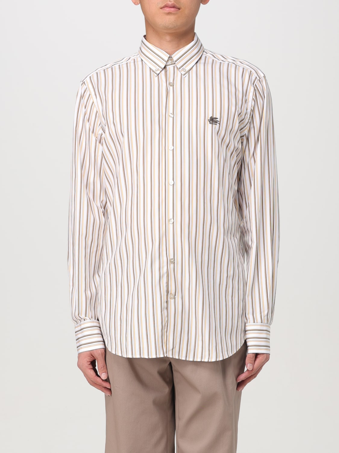 ETRO SHIRT: Shirt men Etro, Yellow - Img 1