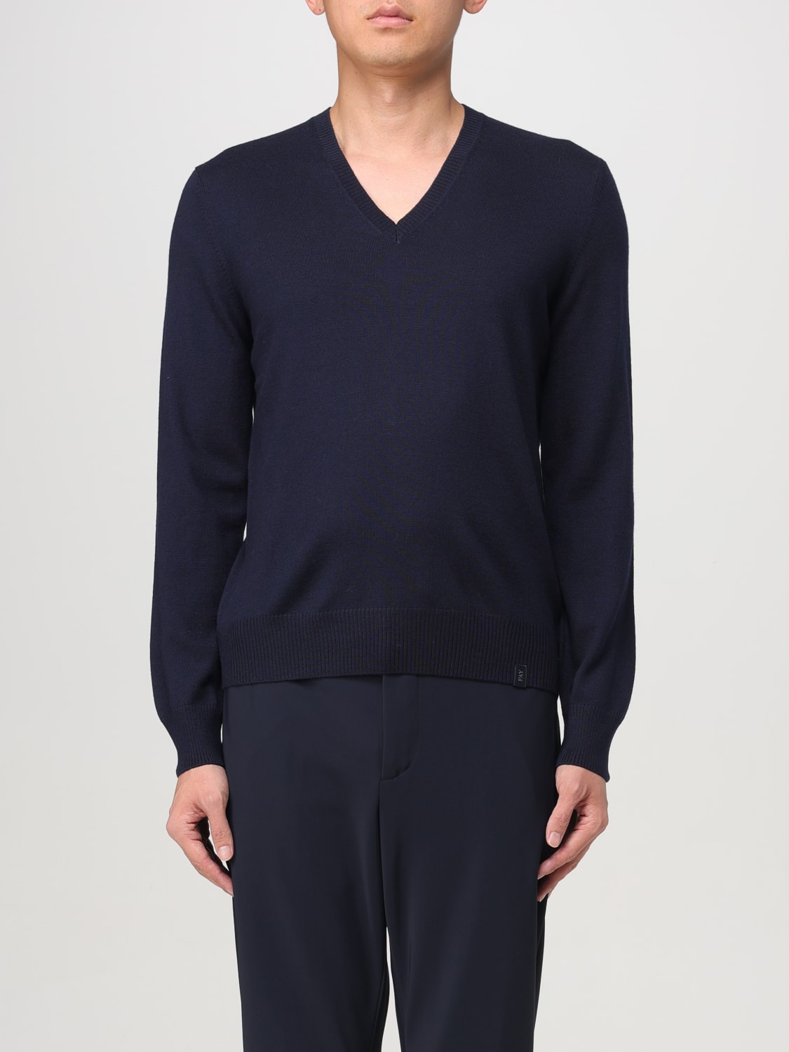 FAY SWEATER: Sweatshirt men Fay, Navy - Img 1