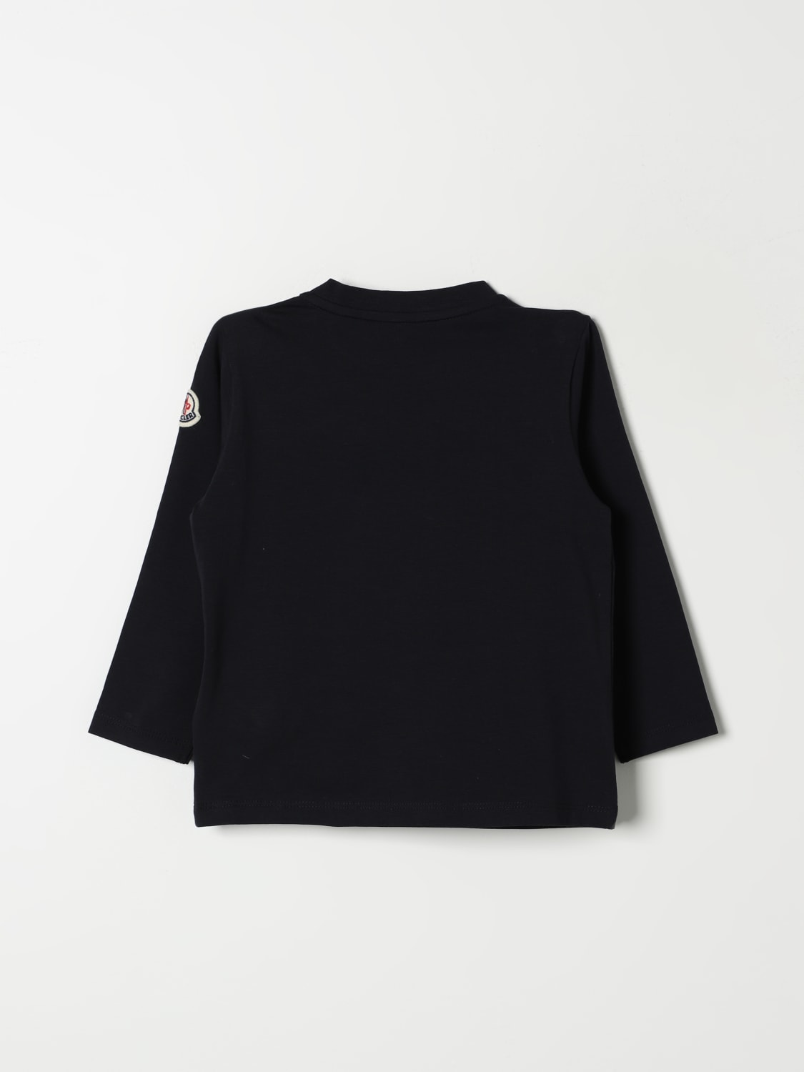 MONCLER T-SHIRT: T-shirt kids Moncler, Blue - Img 2