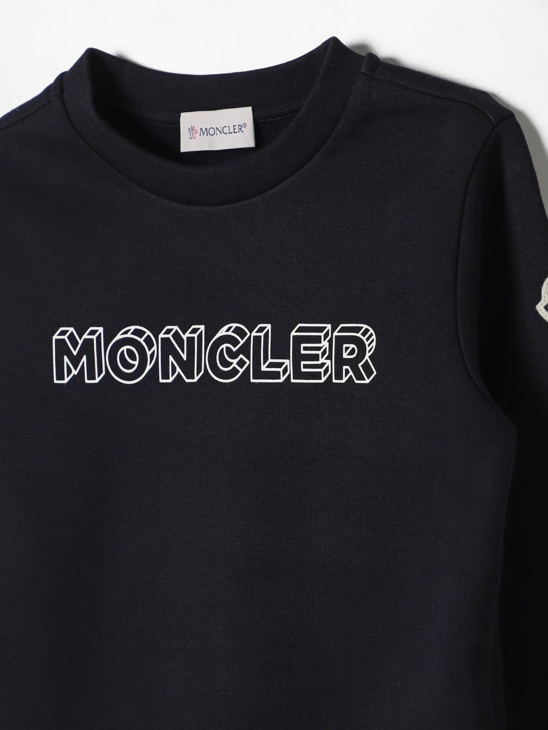 MONCLER 毛衣: 毛衣 儿童 Moncler, 蓝色 - Img 3