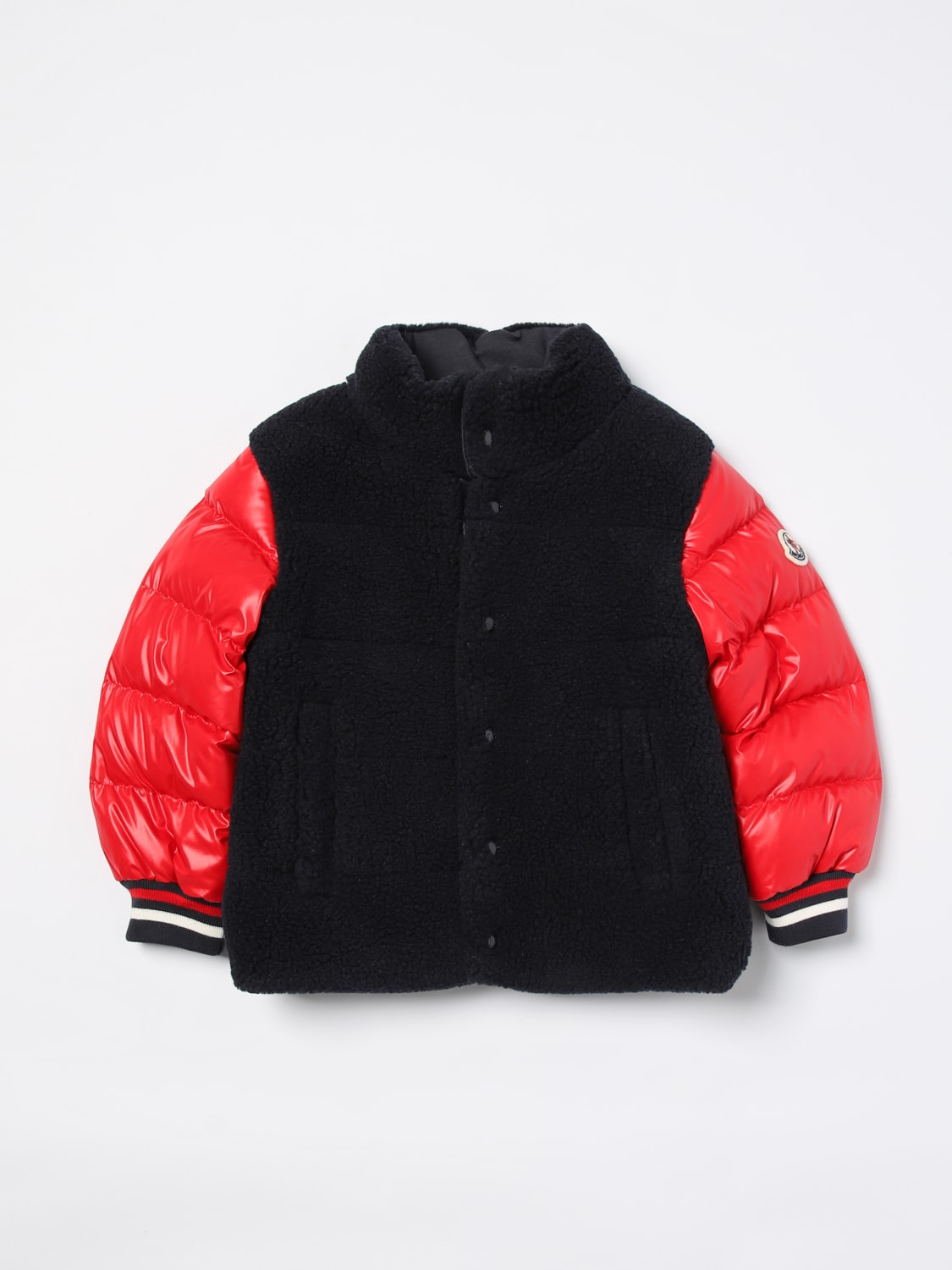 MONCLER 재킷: 재킷 남아 Moncler, 블루 - Img 1