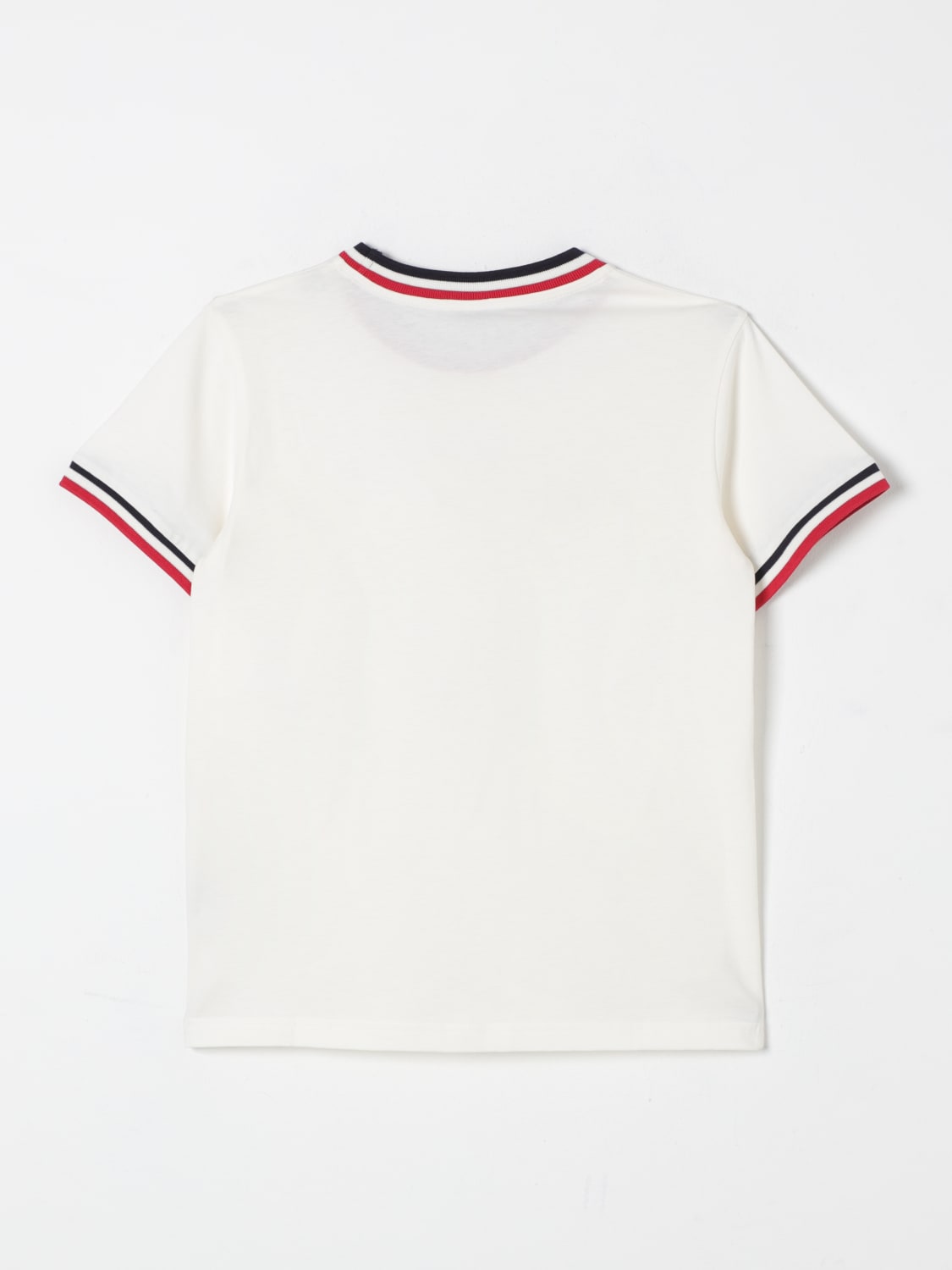 MONCLER T-SHIRT: T-shirt kids Moncler, Yellow Cream - Img 2