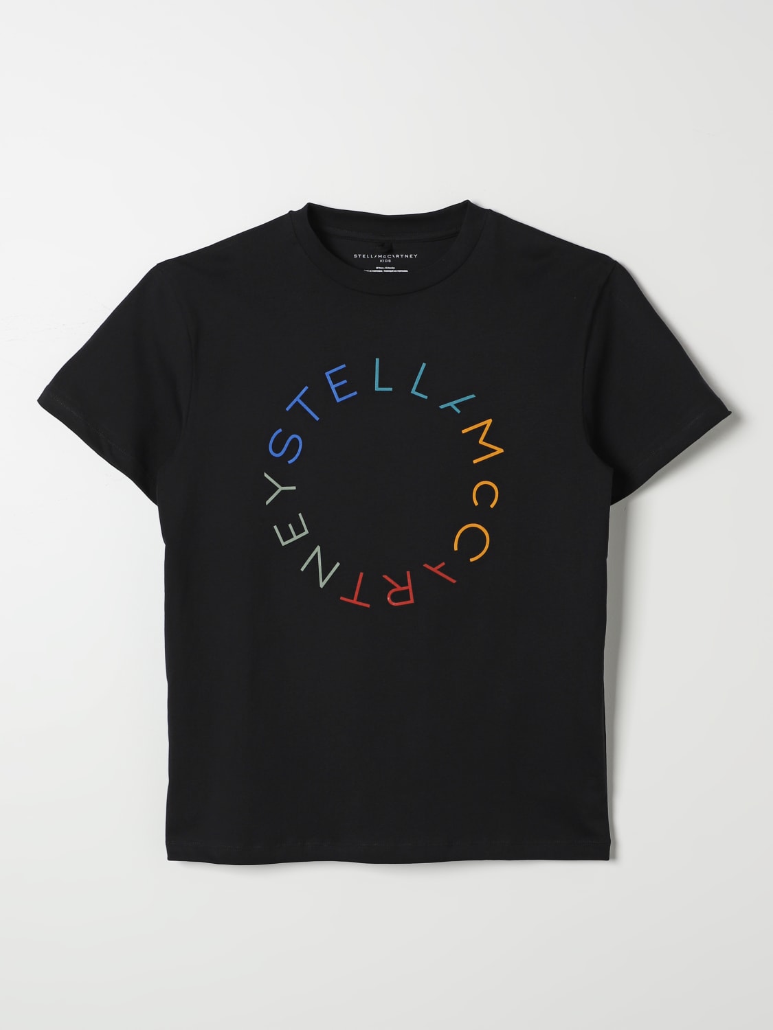 STELLA MCCARTNEY KIDS 티셔츠: 티셔츠 남아 Stella McCartney Kids, 블랙 - Img 1