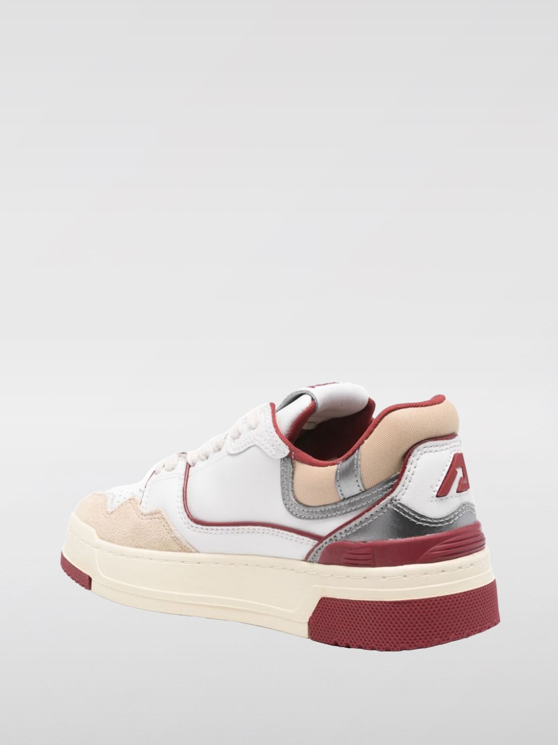 AUTRY SNEAKERS: Sneakers CLC Autry in pelle e mesh , Bianco - Img 3