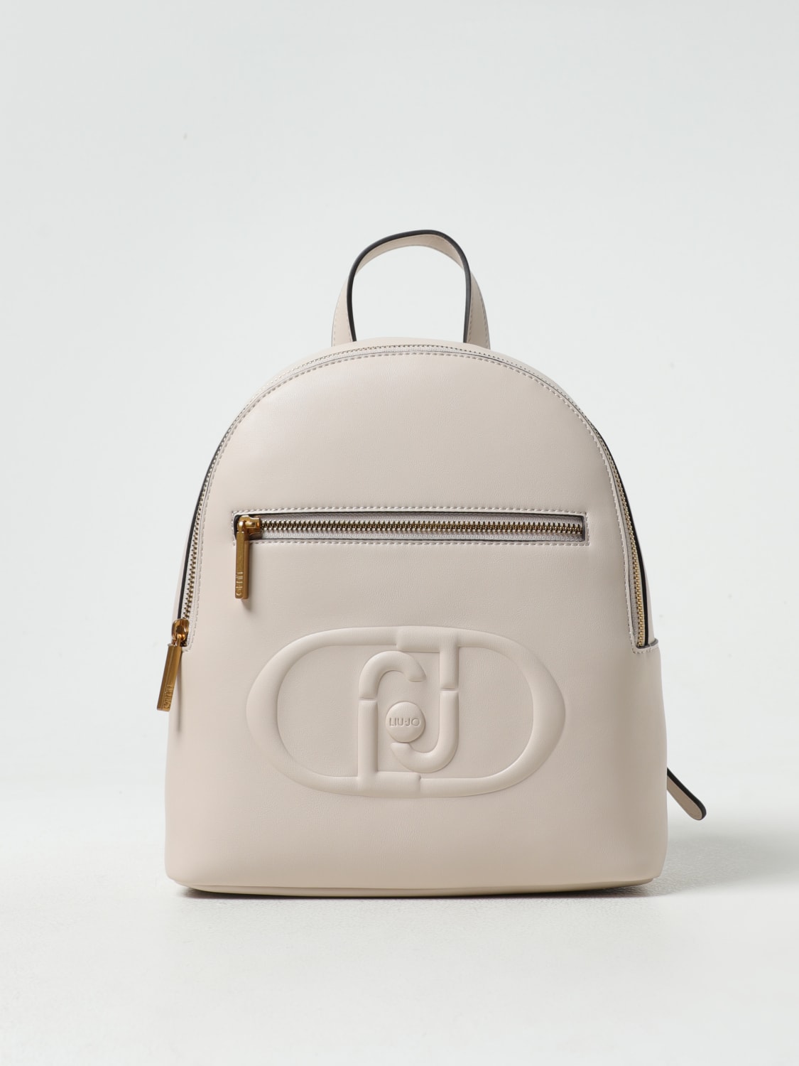 LIU JO BACKPACK: Backpack woman Liu Jo, Beige - Img 1