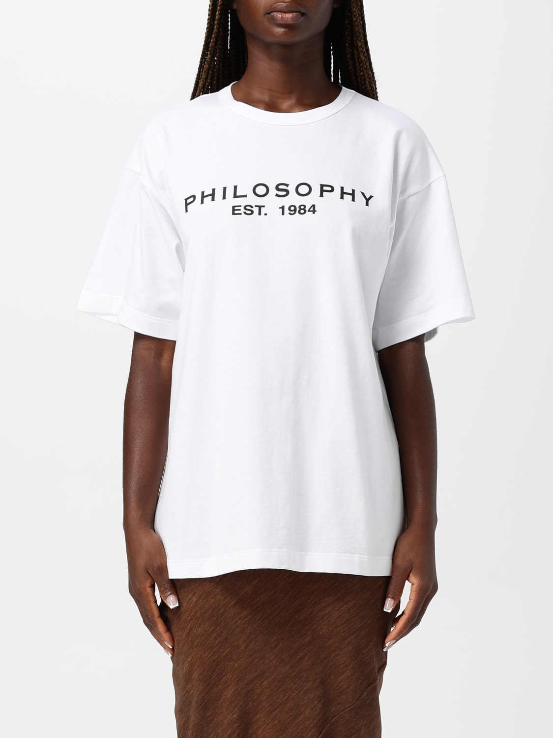 Giglio T-shirt Philosophy Di Lorenzo Serafini in cotone