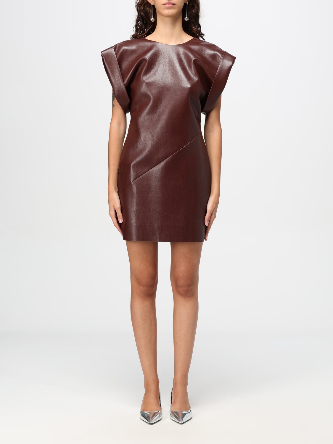 ワンピース PHILOSOPHY DI LORENZO SERAFINI Woman Dress Brown 04382116 PHILOSOPHY DI LORENZO SERAFINI: Dress woman - Brown