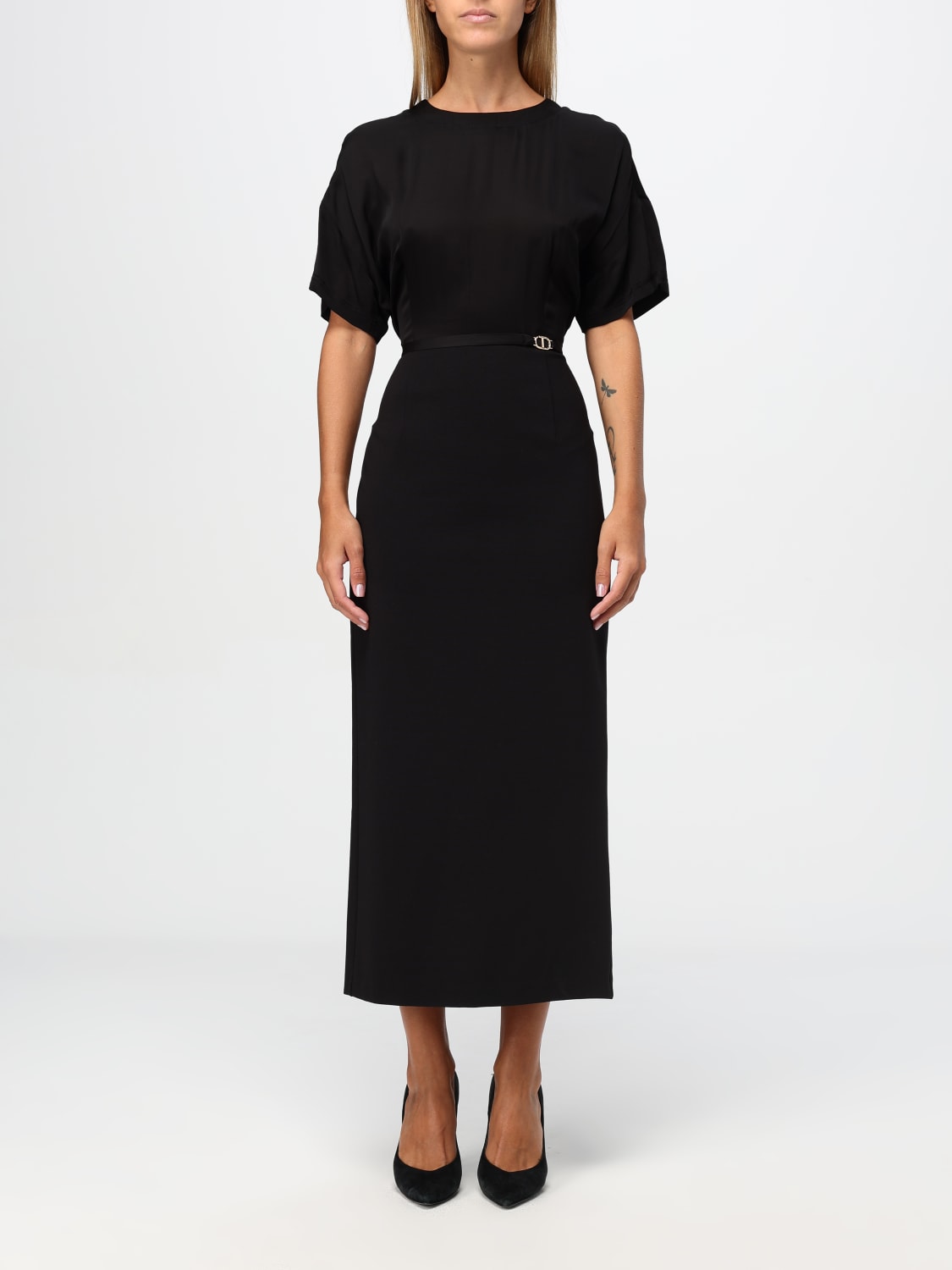 TWINSET DRESS: Dress woman Twinset, Black - Img 1