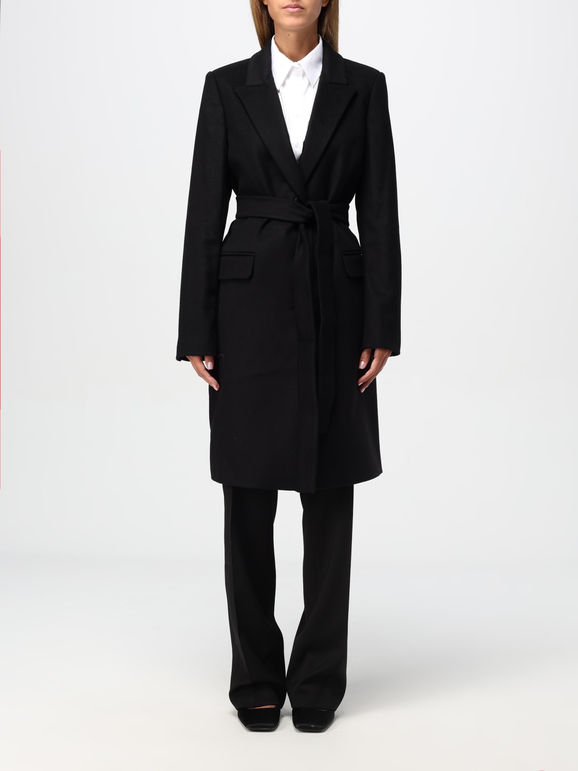 TWINSET COAT: Coat woman Twinset, Black - Img 1