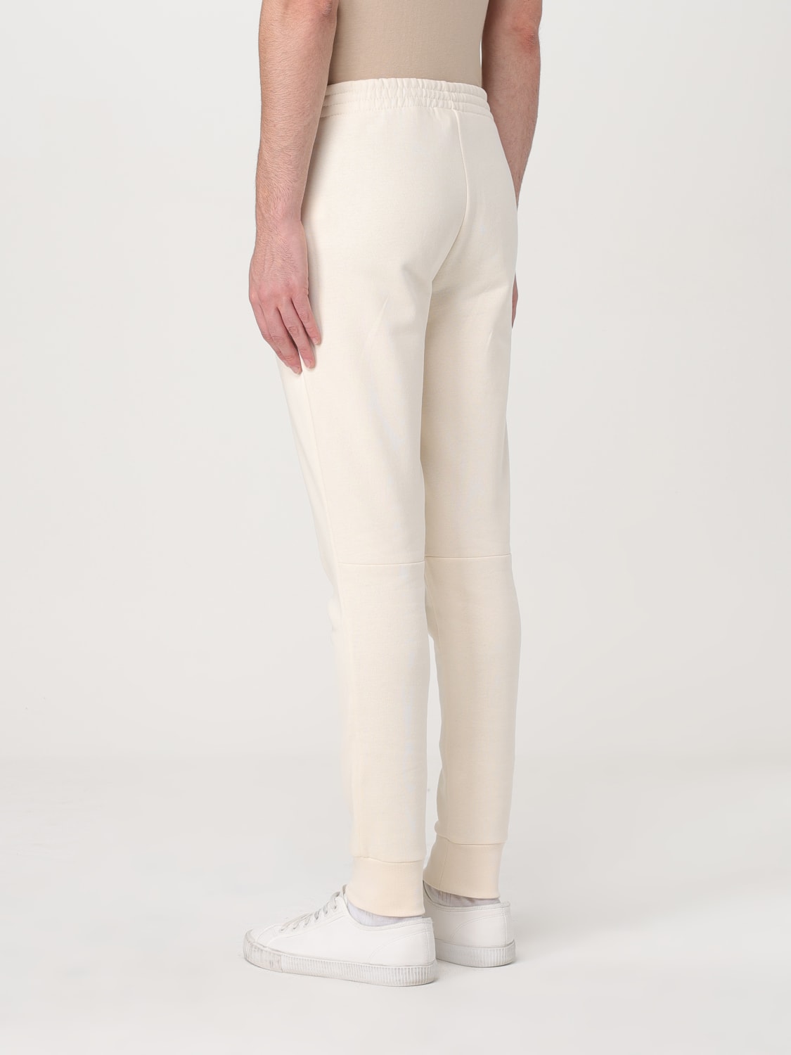 Pantalon lacoste blanc homme best sale