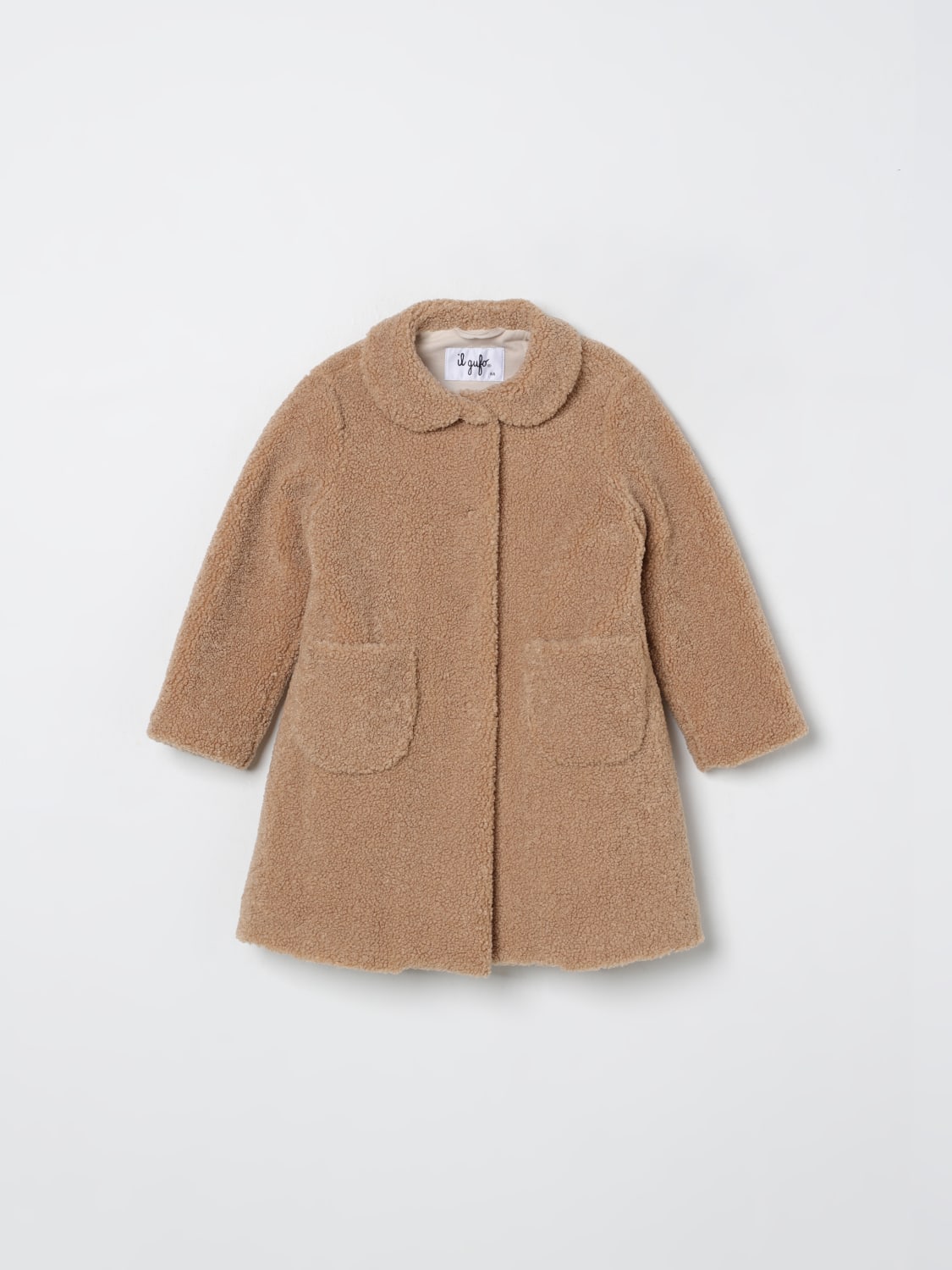 IL GUFO COAT: Jacket kids Il Gufo, Beige - Img 1