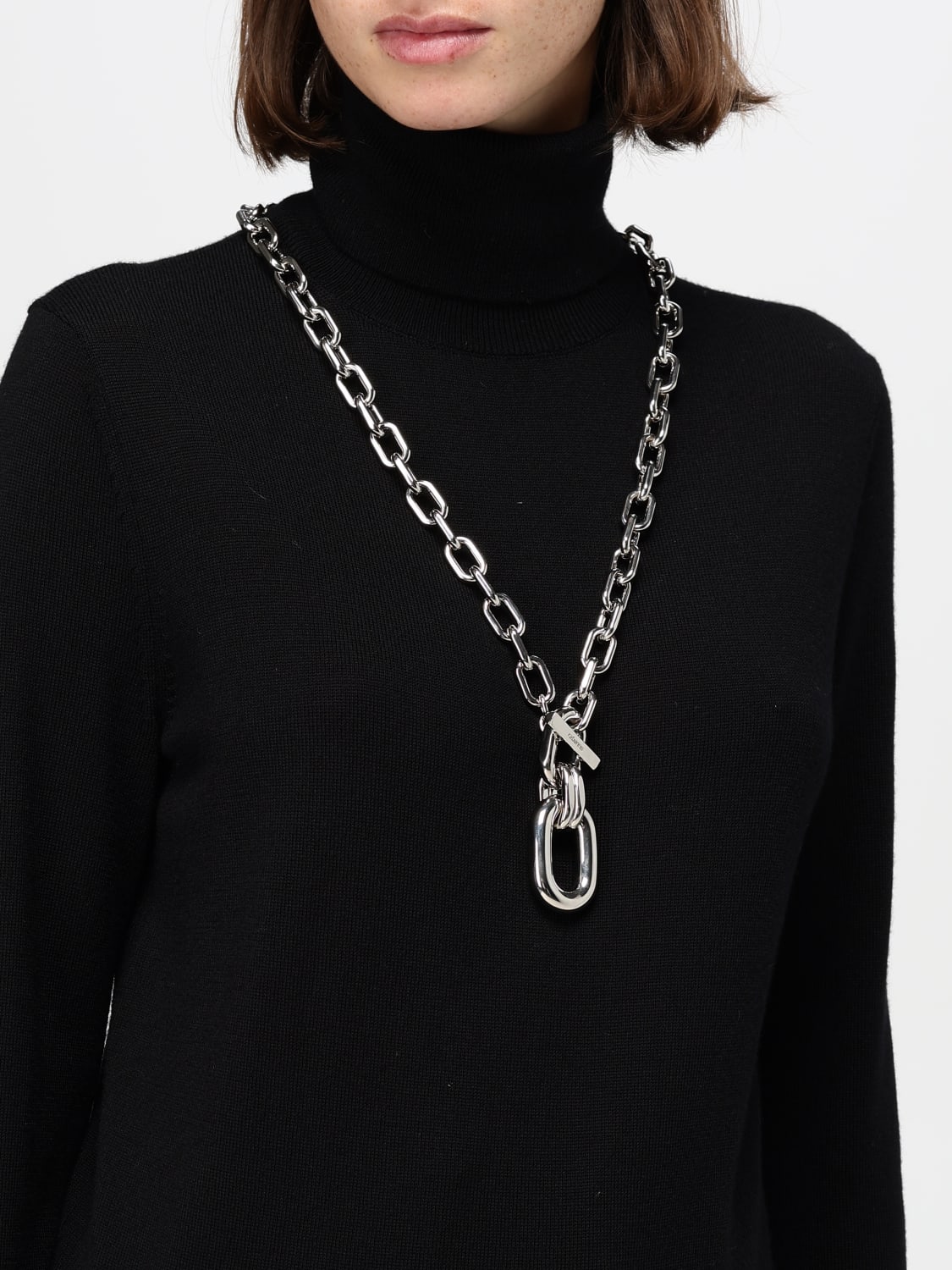 RABANNE JEWEL: Jewel woman Rabanne, Silver - Img 2