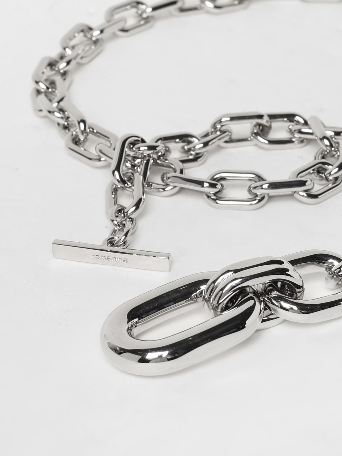 RABANNE JEWEL: Jewel woman Rabanne, Silver - Img 3