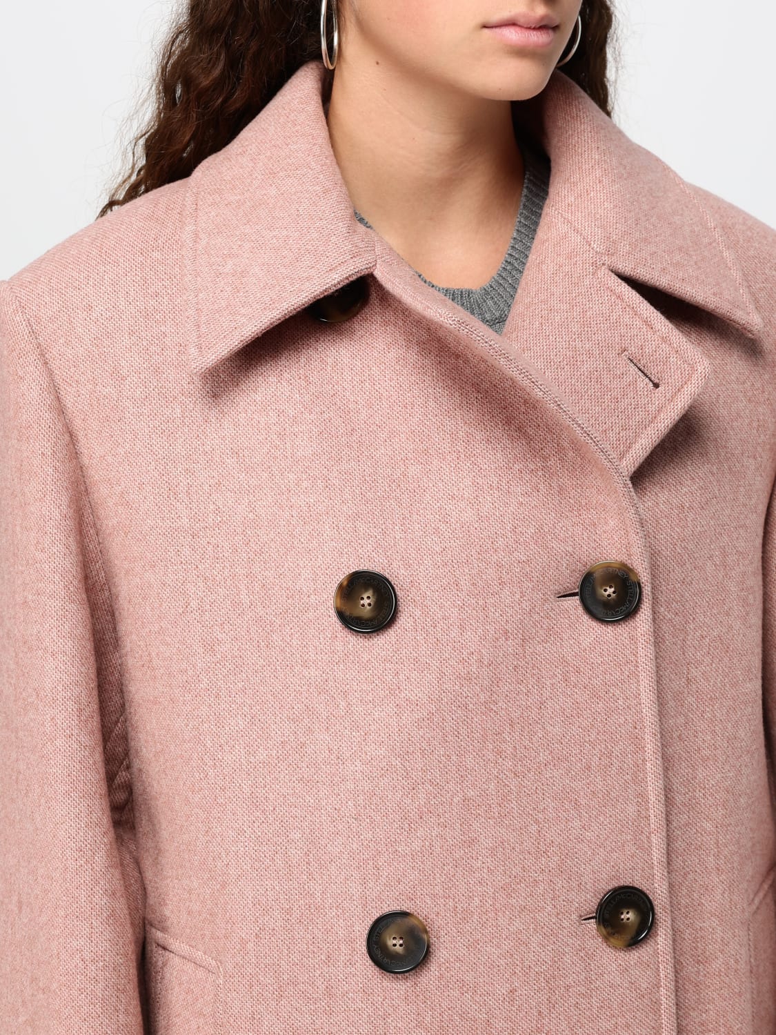 STELLA MCCARTNEY MANTEAU: Manteau femme Stella McCartney, Rose - Img 5