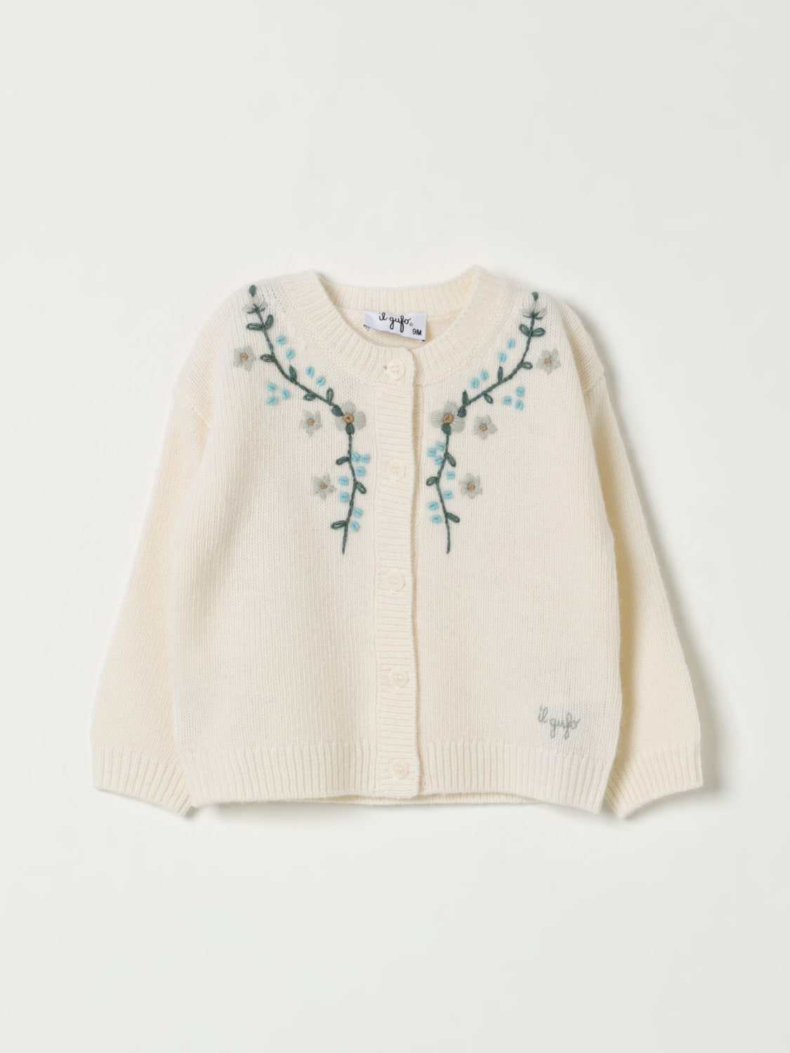 IL GUFO SWEATER: Sweater kids Il Gufo, Milk - Img 1