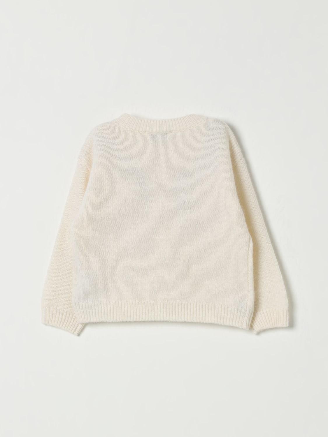 IL GUFO SWEATER: Sweater kids Il Gufo, Milk - Img 2
