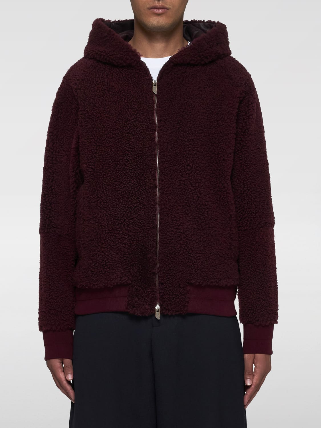 Giglio Felpa Salvatore Santoro in shearling
