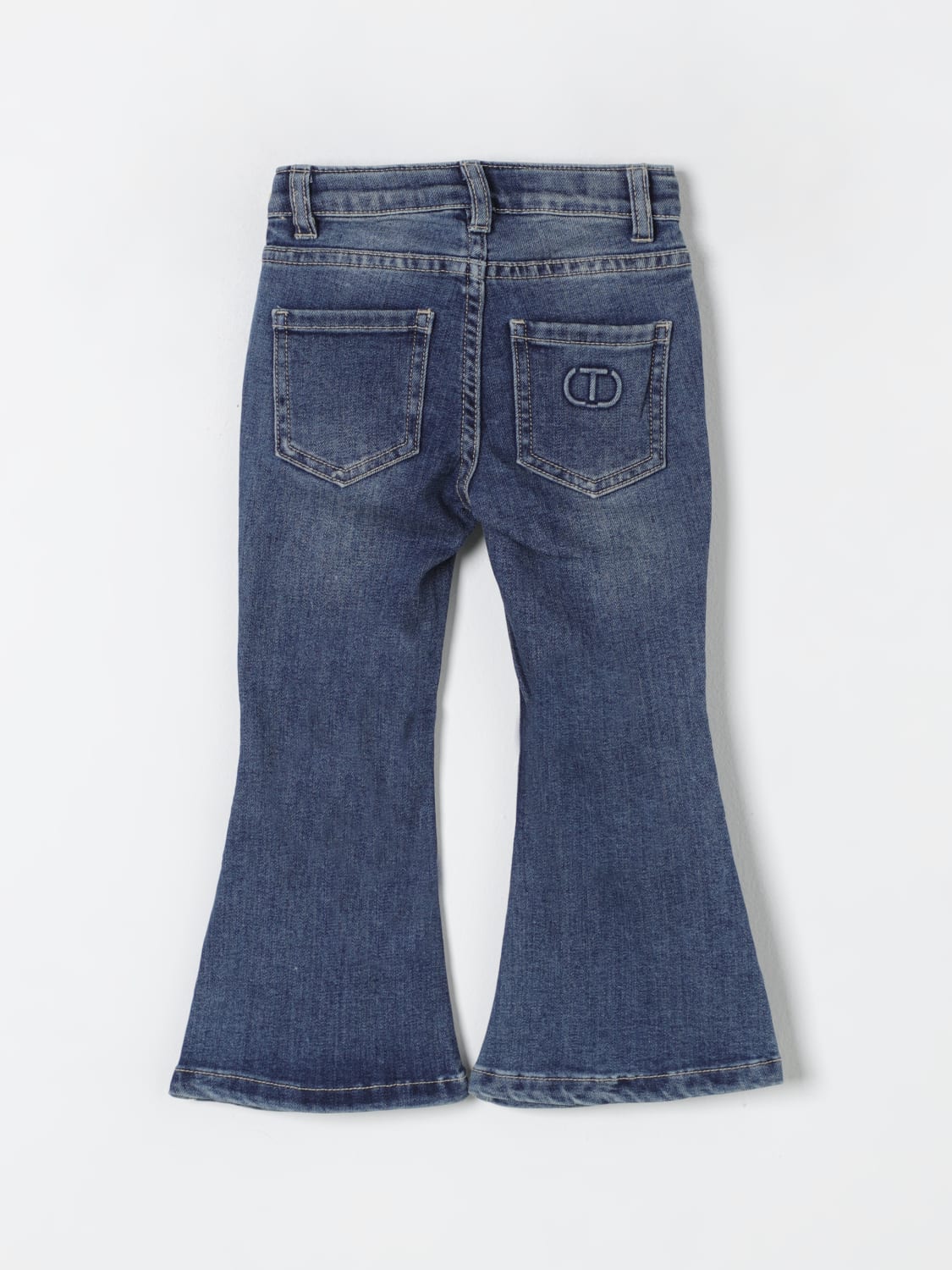 TWINSET JEANS: Jeans Twinset in denim di cotone , Denim - Img 2