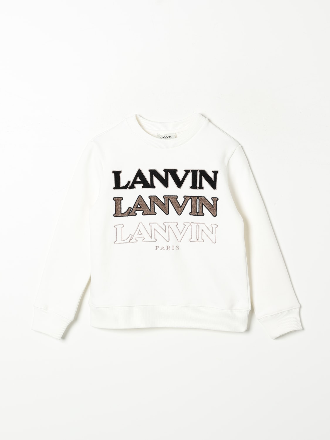 LANVIN PULLOVER: Pullover kinder Lanvin, Weiß - Img 1