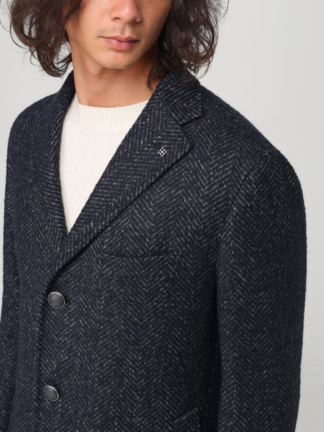 公式限定 福袋 - 公式通販オンラインショップ TAGLIATORE：コート メンズ - マルチカラー | GIGLIO.COMオンラインのTagliatore コート CFBM13X340218 ジャケット・アウター