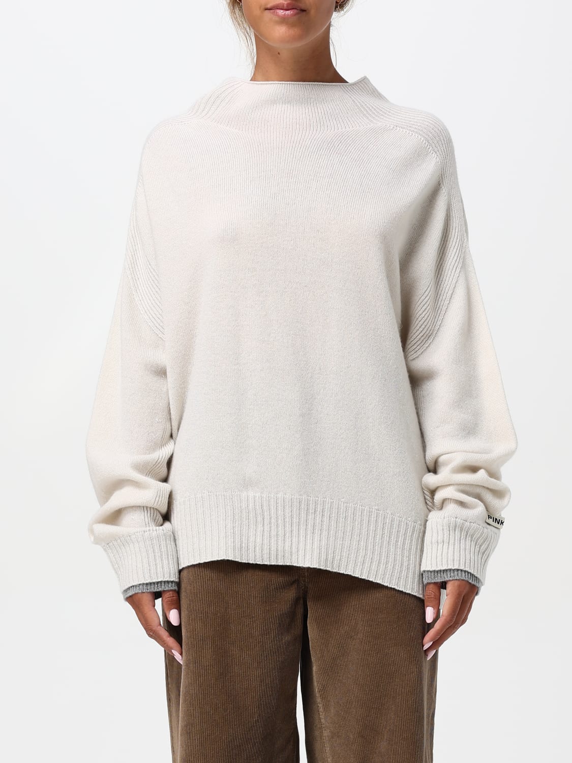 PINKO SWEATER: Sweater woman Pinko, White - Img 1