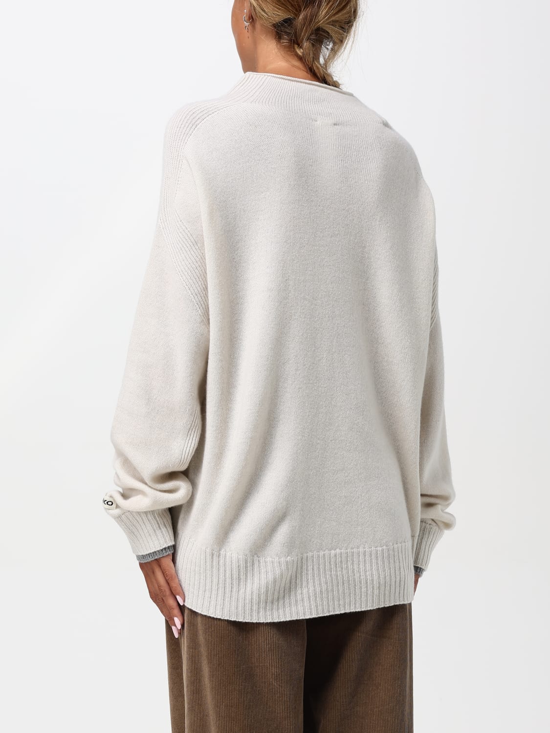 PINKO SWEATER: Sweater woman Pinko, White - Img 2