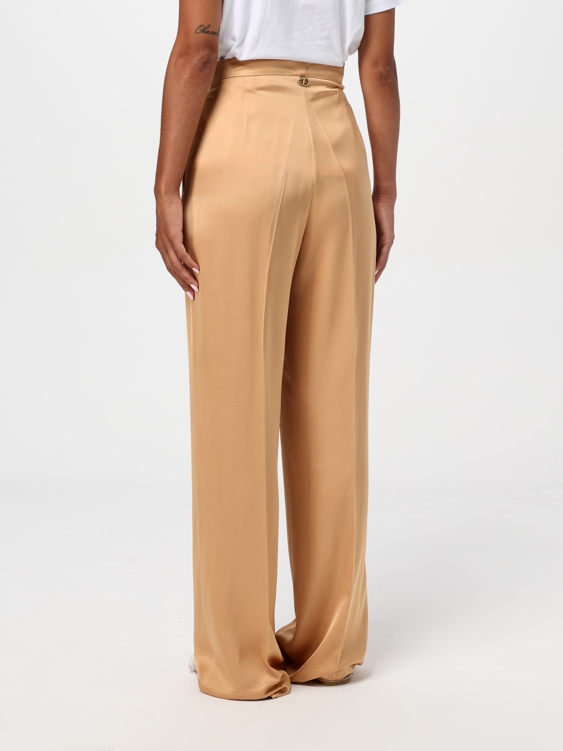 TWINSET PANTS: Pants woman Twinset, Beige - Img 2