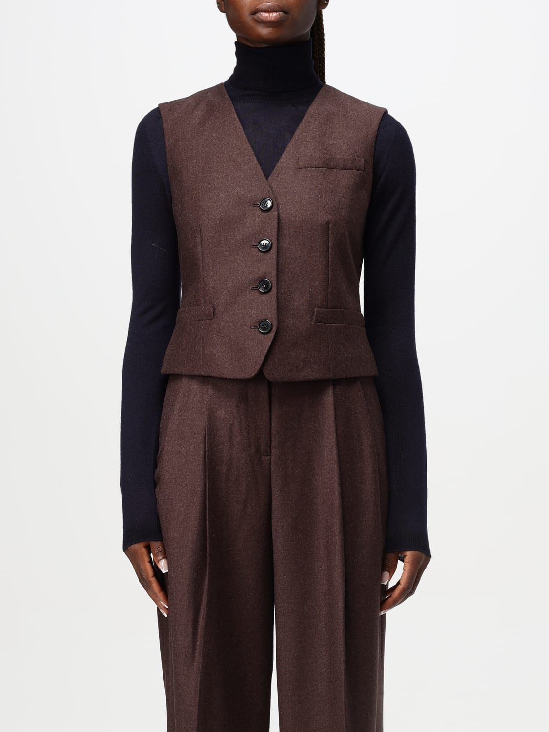 Giglio Gilet in lana vergine Theory