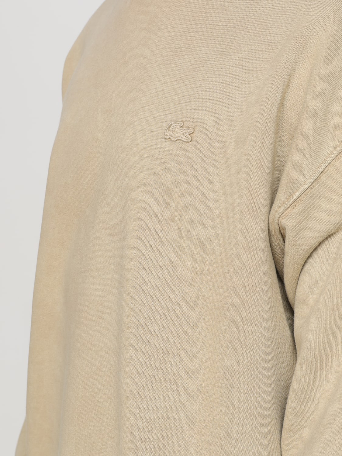 LACOSTE SWEATSHIRT: Sweatshirt men Lacoste, Beige - Img 3