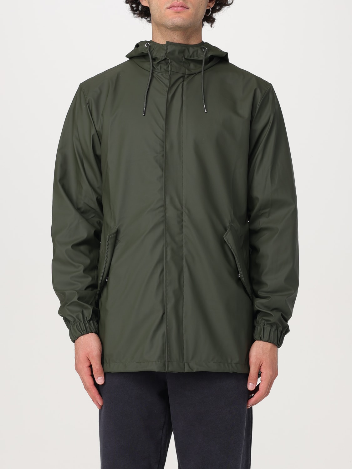 RAINS JACKET: Jacket men Rains, Green - Img 1