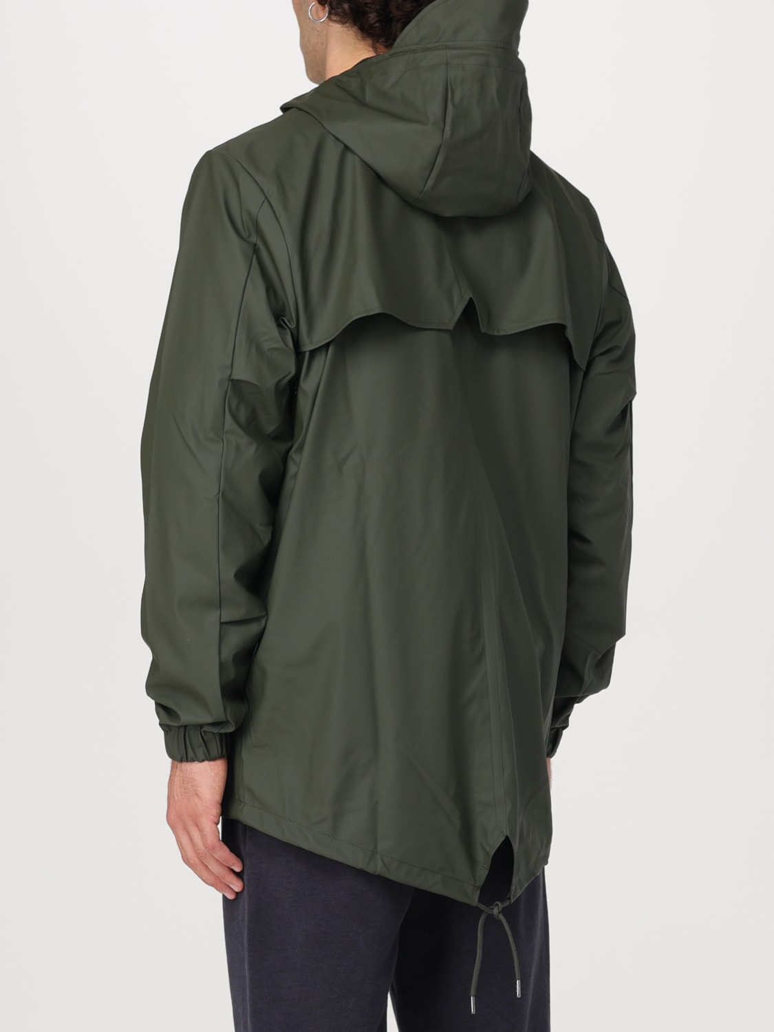 RAINS JACKET: Jacket men Rains, Green - Img 2