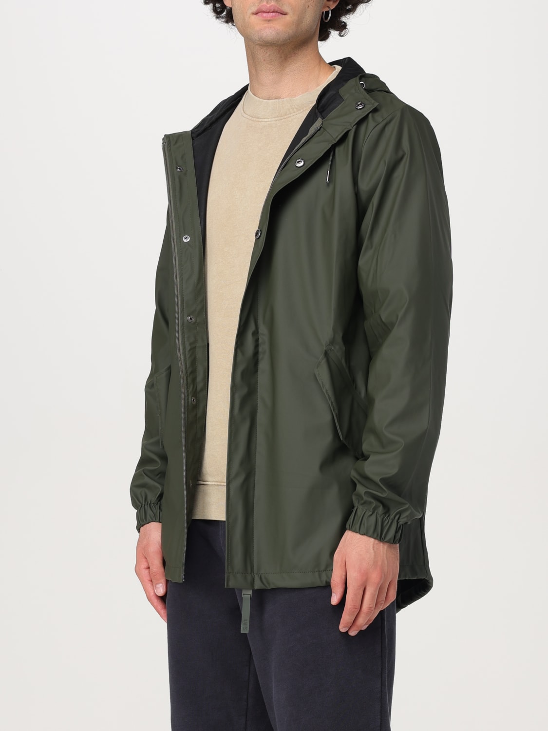 RAINS JACKET: Jacket men Rains, Green - Img 3