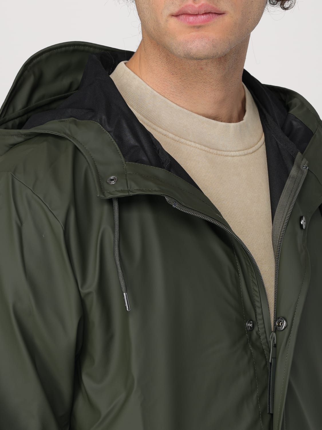 RAINS JACKET: Jacket men Rains, Green - Img 4