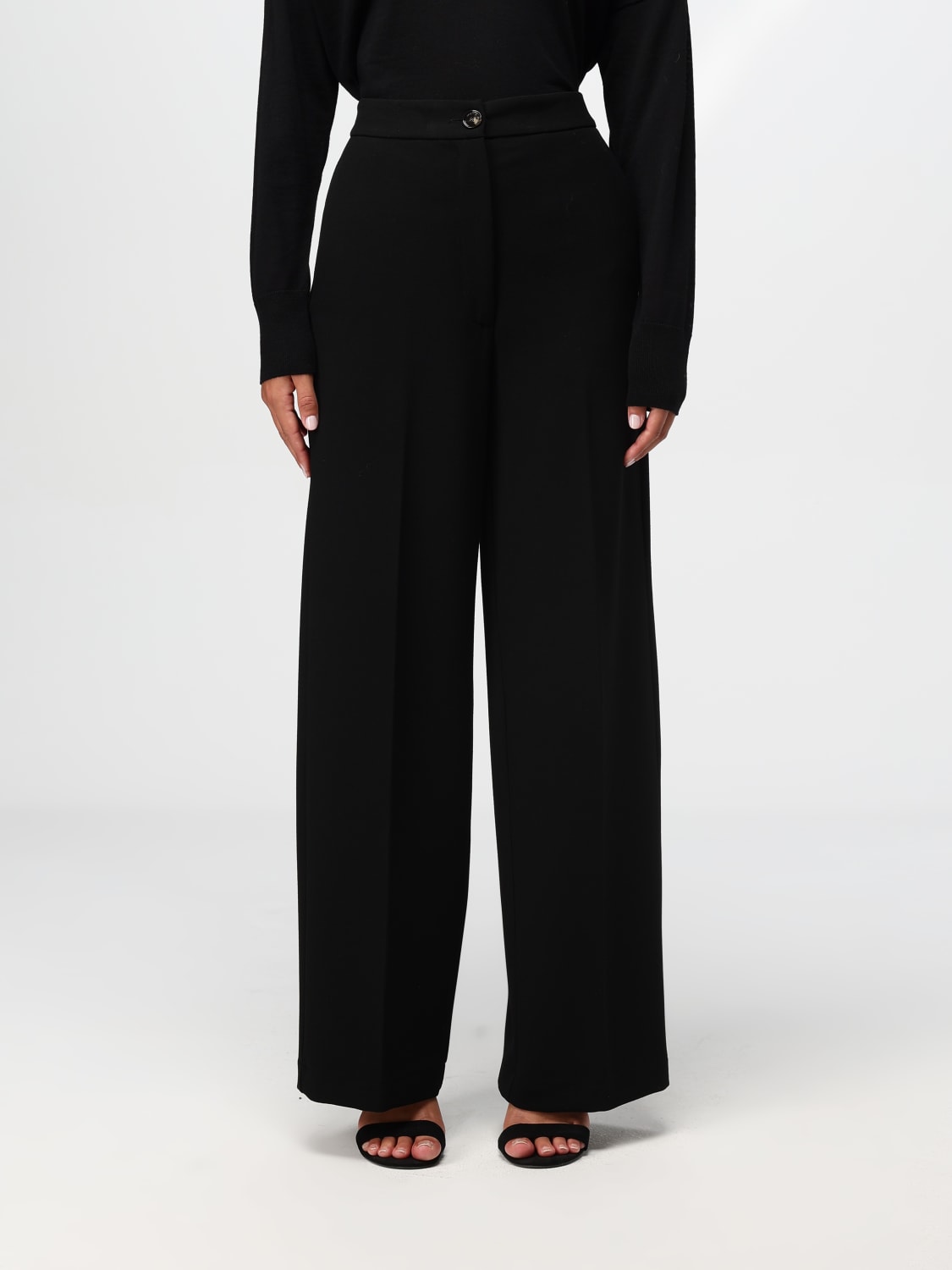 LIVIANA CONTI PANTS: Pants woman Liviana Conti, Black - Img 1