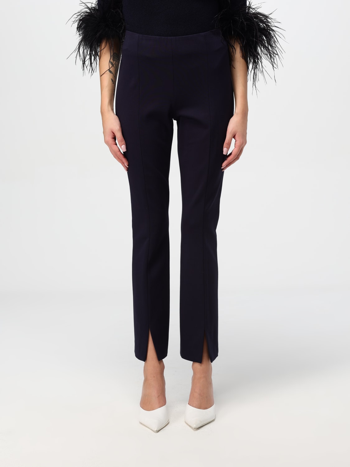 LIVIANA CONTI PANTALON: Pantalon femme Liviana Conti, Bleu - Img 1