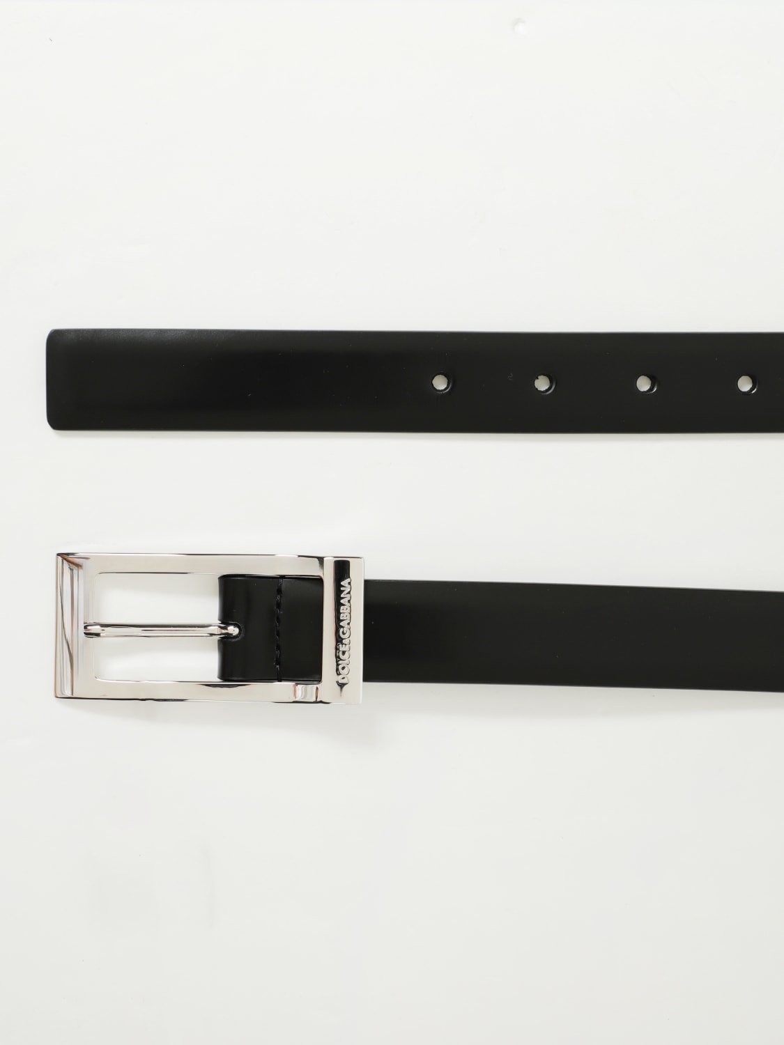 DOLCE & GABBANA CEINTURE: Ceinture homme Dolce & Gabbana, Noir - Img 2