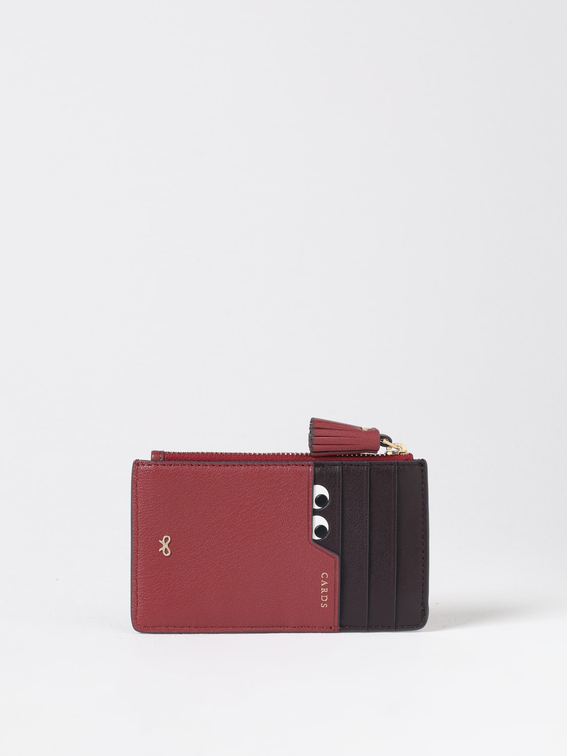 ANYA HINDMARCH WALLET: Wallet woman Anya Hindmarch, Burgundy - Img 2