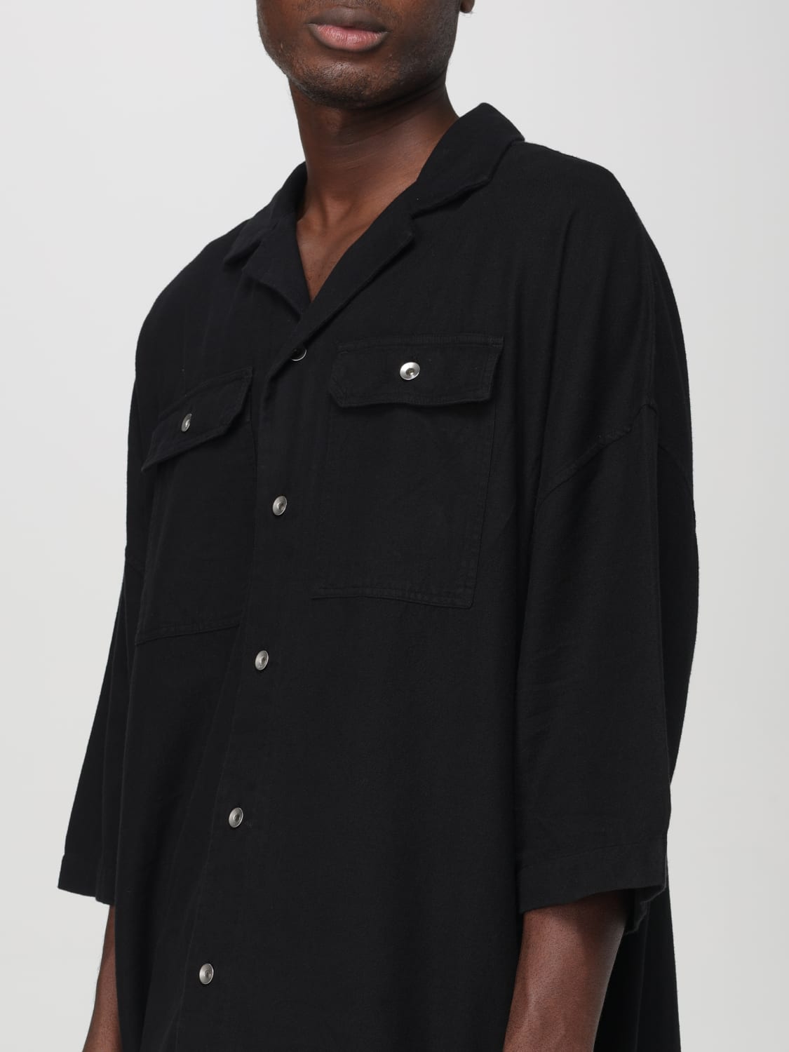 RICK OWENS DRKSHDW CHEMISE: Chemise homme Drkshdw, Noir - Img 5