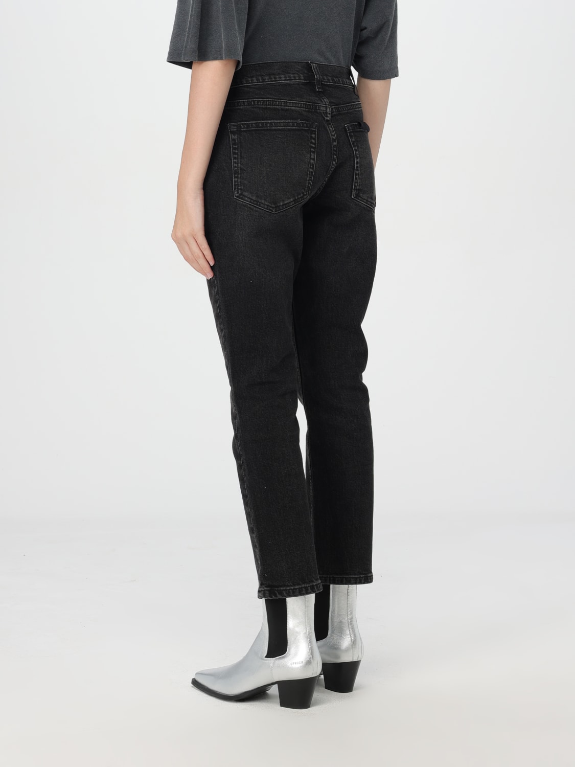 ANINE BING JEANS: Jeans woman Anine Bing, Black - Img 3