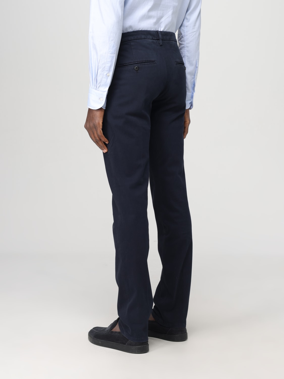 DONDUP PANTS: Pants men Dondup, Blue - Img 2